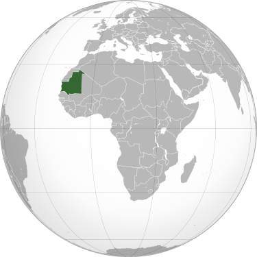 پرچم موریتانی
