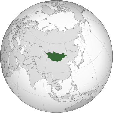 پرچم مغولستان