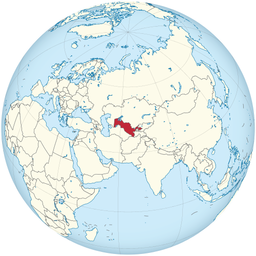 پرچم ازبکستان