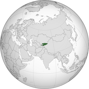پرچم قرقیزستان