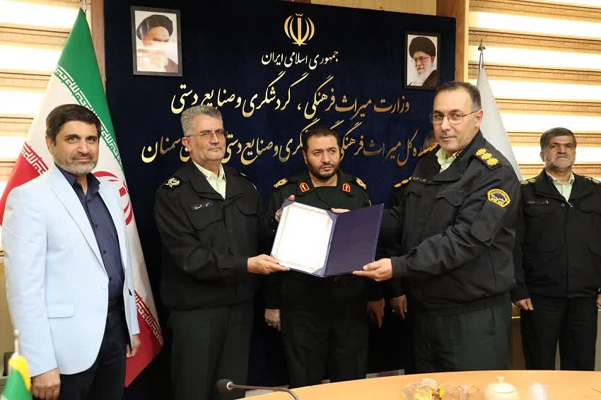 «هاشمیان» فرمانده یگان حفاظت میراث فرهنگی استان سمنان شد