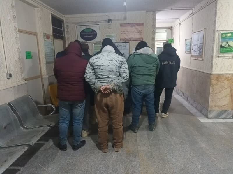 انهدام باند ۱۰ نفره حفاران غیرمجاز در فریمان